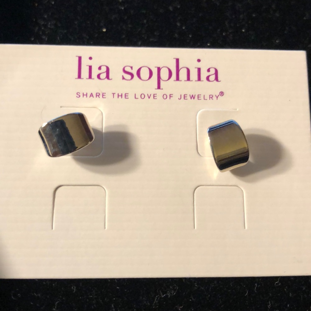 Silver earrings